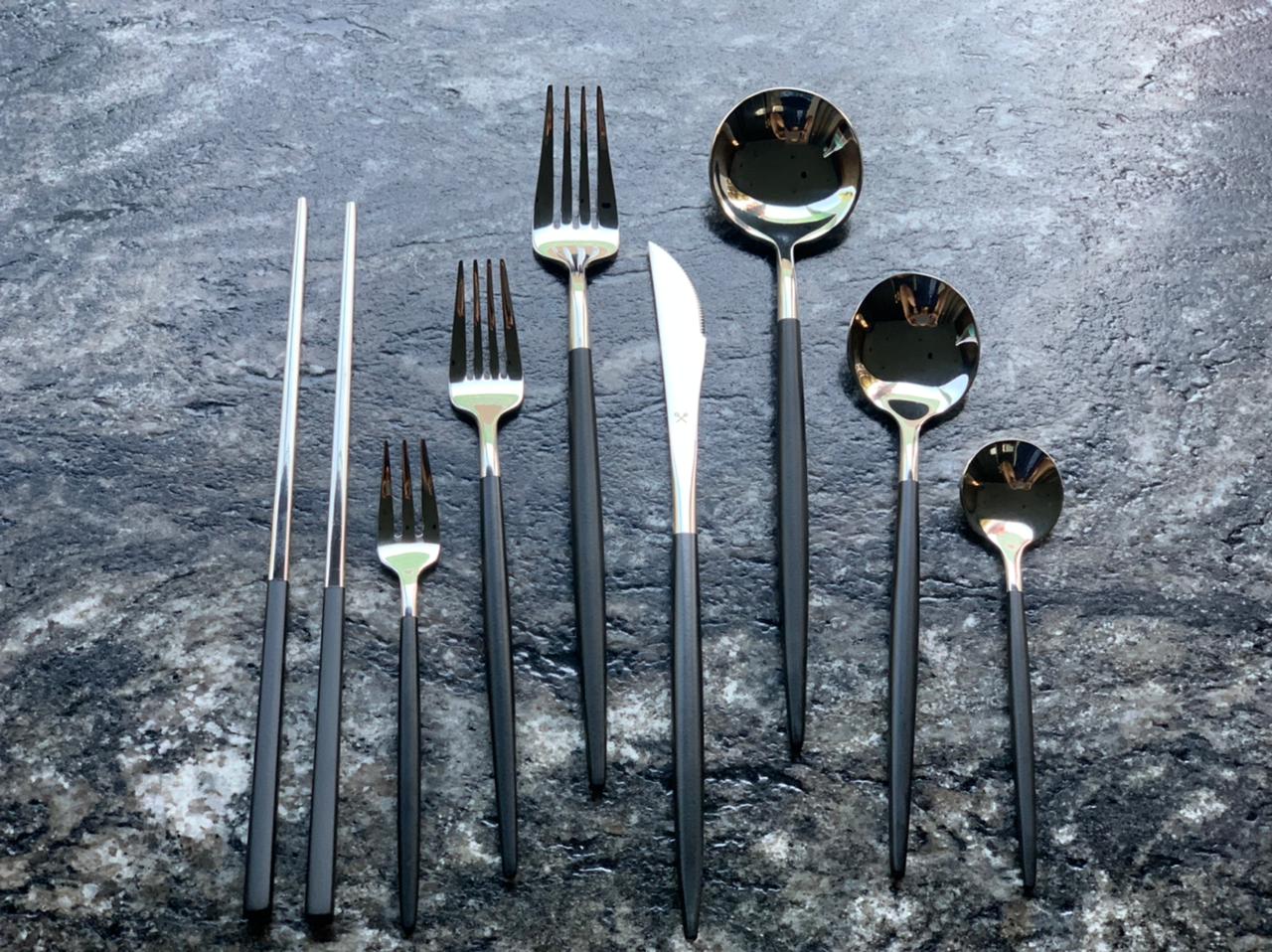 Set cubiertos Individual 9 piezas
