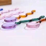 Set cucharas decorativas de cristal