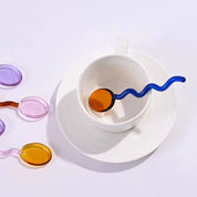 Set cucharas decorativas de cristal