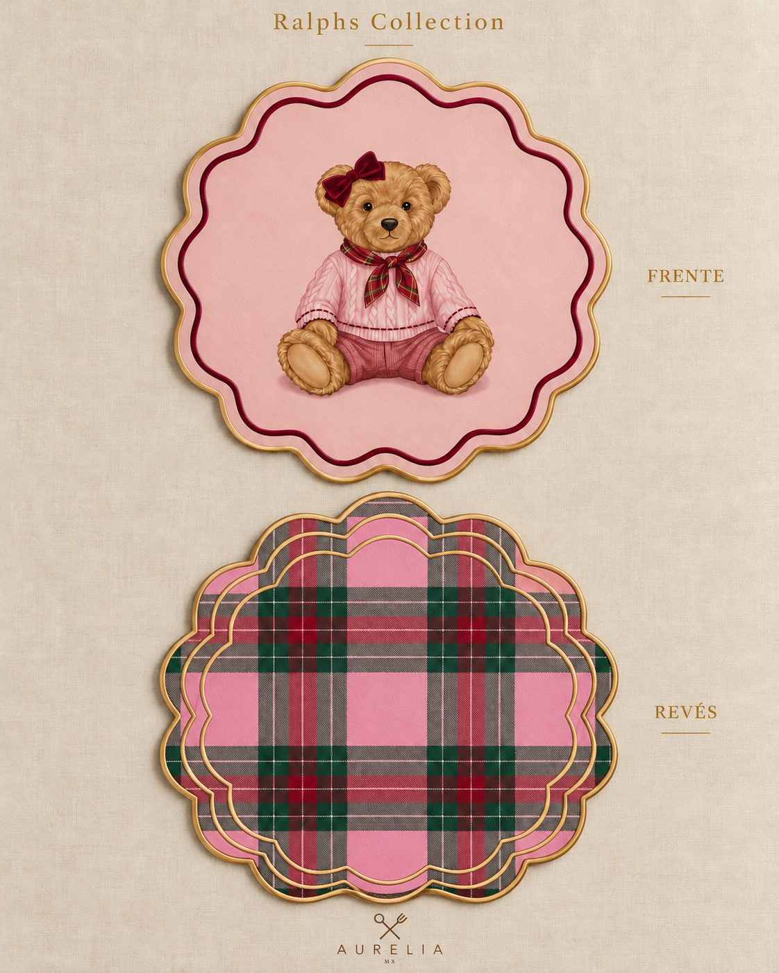 Mantel Individual Ralph's collection Reversibles | Decoración de Mesa