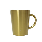 Kit taza dorada e infusor de té