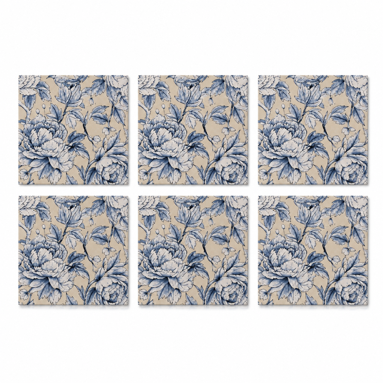 Mantel Individual frutas Reversible de Piel Sintética  6 piezas| Decoración de Mesa ñ