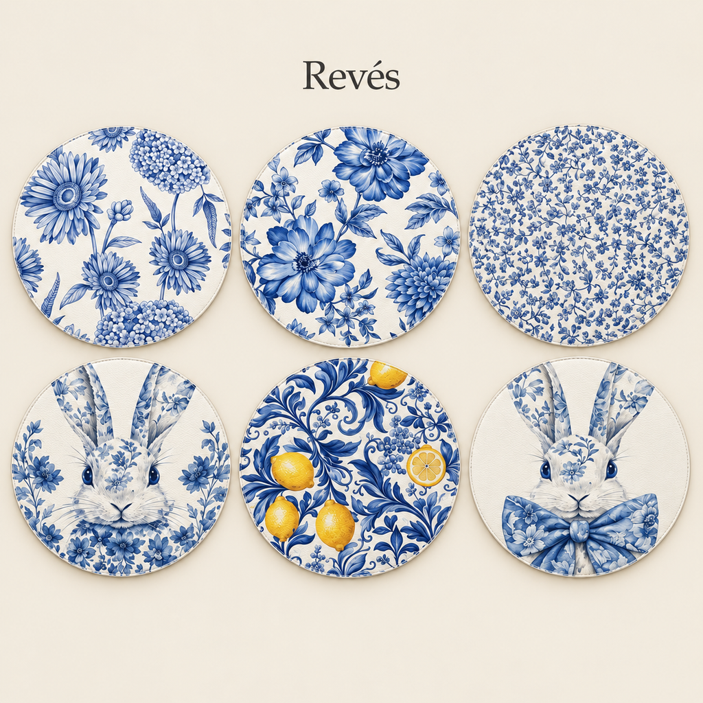 Mantel Individual Brunch  6 piezas| Decoración de Mesa