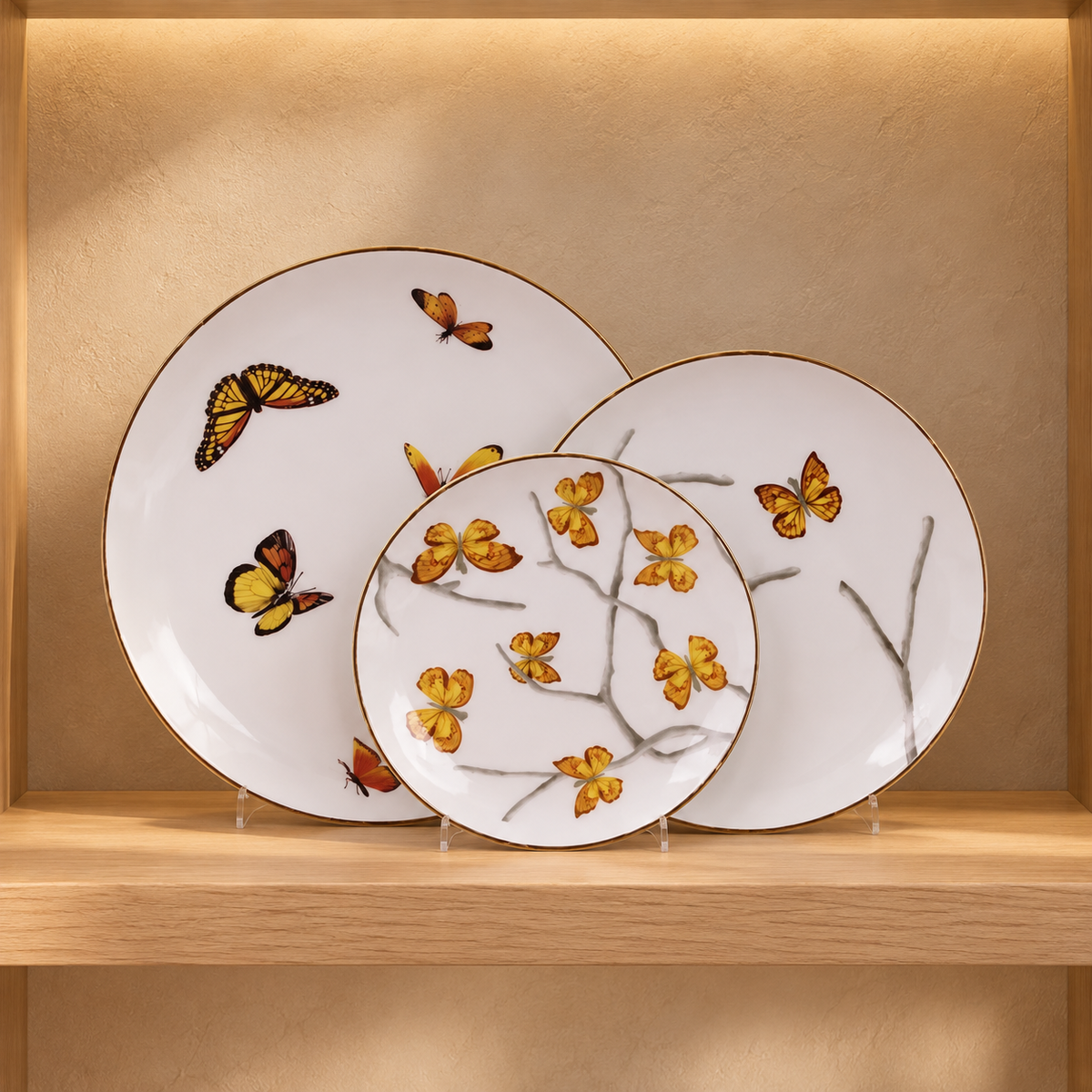 Vajilla Mariposas