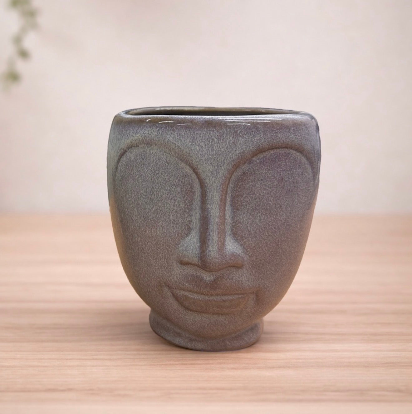 Vaso / Taza Caras cerámica
