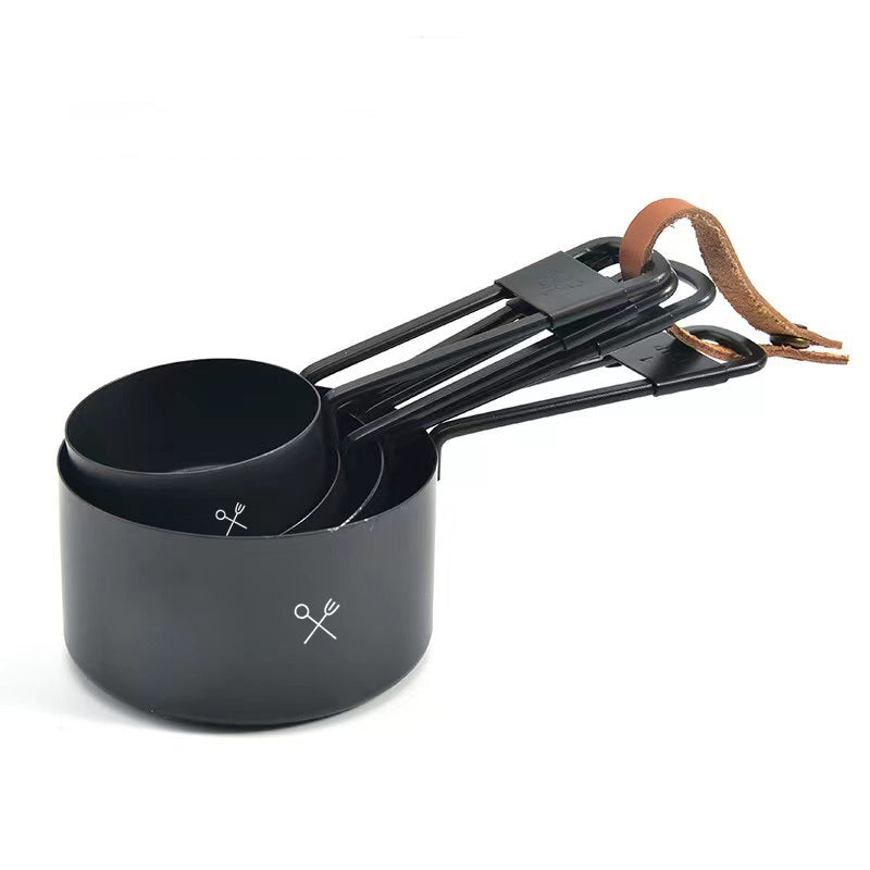 Set de cucharas y tazas medidoras moderno 9 Piezas