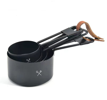 Set de cucharas y tazas medidoras moderno 9 Piezas
