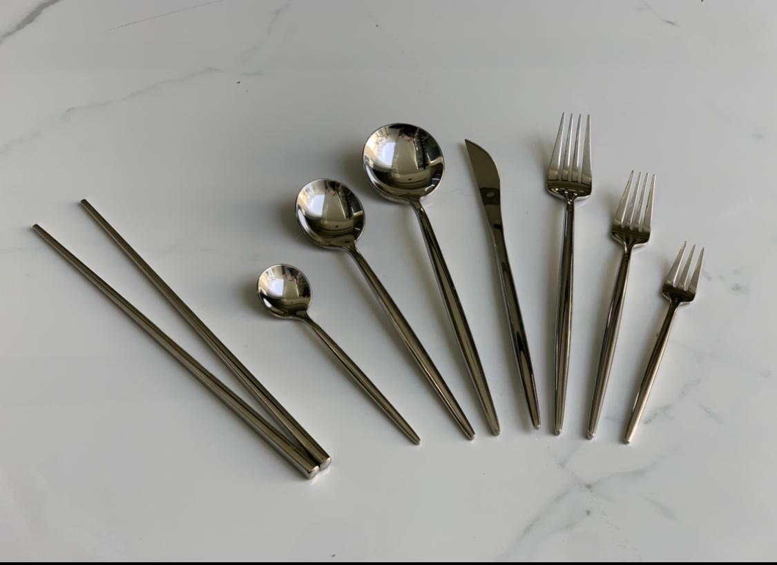Set cubiertos Individual 9 piezas