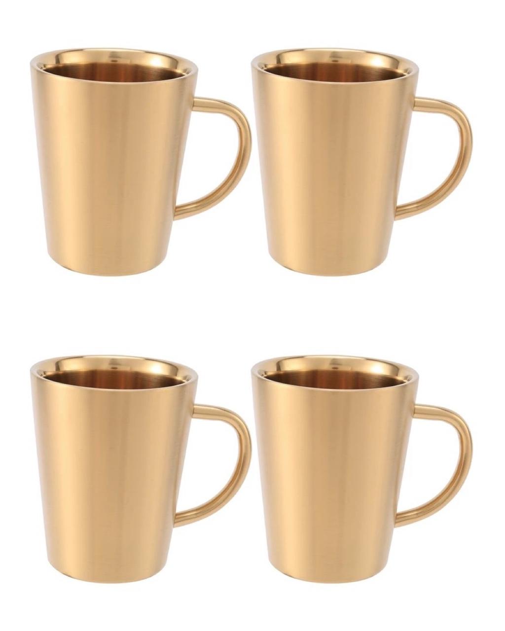 Taza dorada
